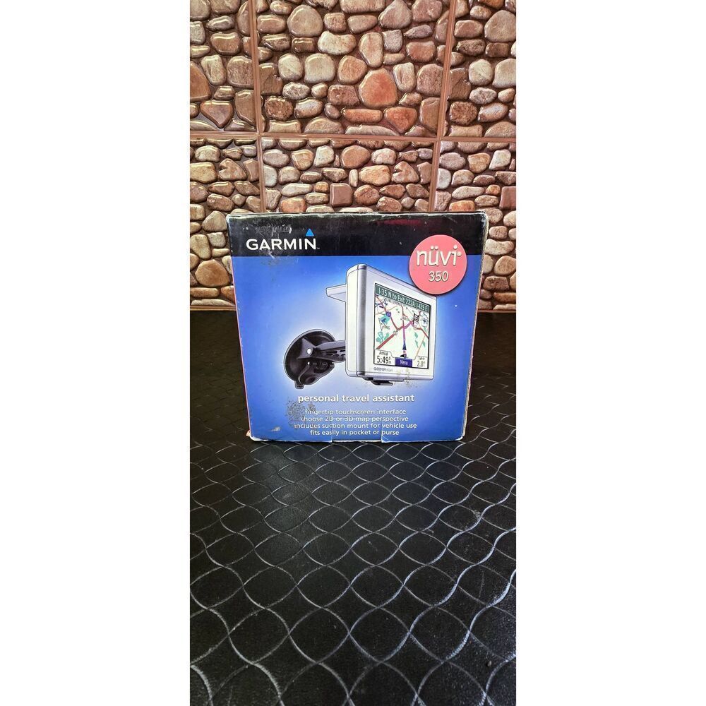 Garmin Nuvi 350 Portable GPS Navigator Personal Travel Assistant